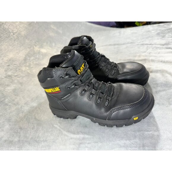 Caterpillar mens boots 7 waterproof composite Safety toe work boot - Picture 1 of 16